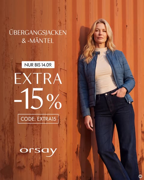15% EXTRA