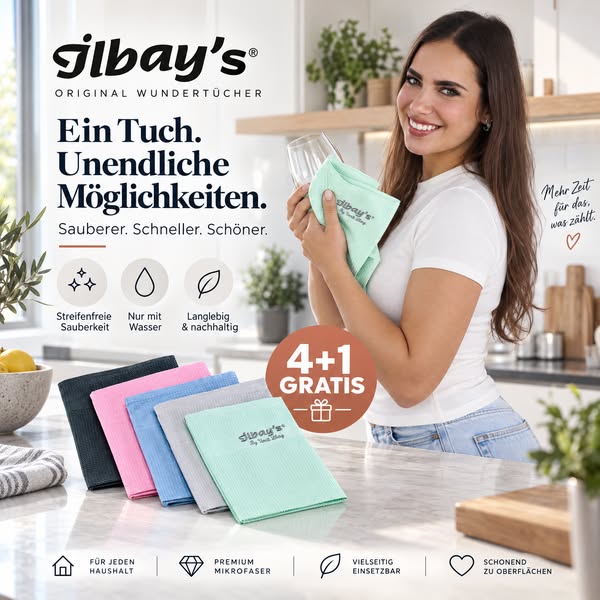ILBAYS Original Wundertücher