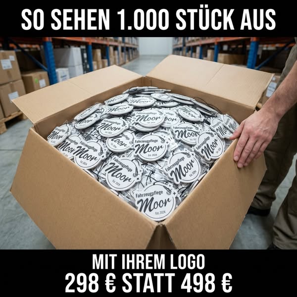 Ihr Logo fährt jeden Tag mit