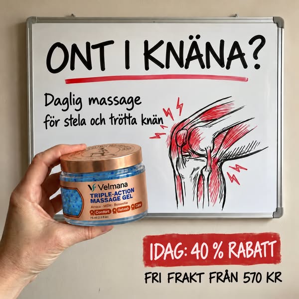 Lindring för trötta och stela leder