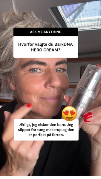 Jeg fik ro på rødmen på 60 sek.