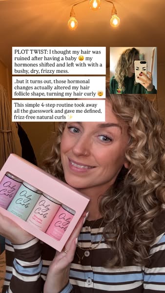 Frizzy hair after having a baby? Let us explain!