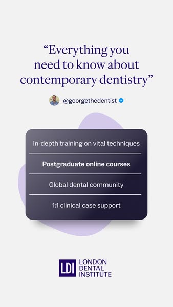 Exceptional dental education with LDi