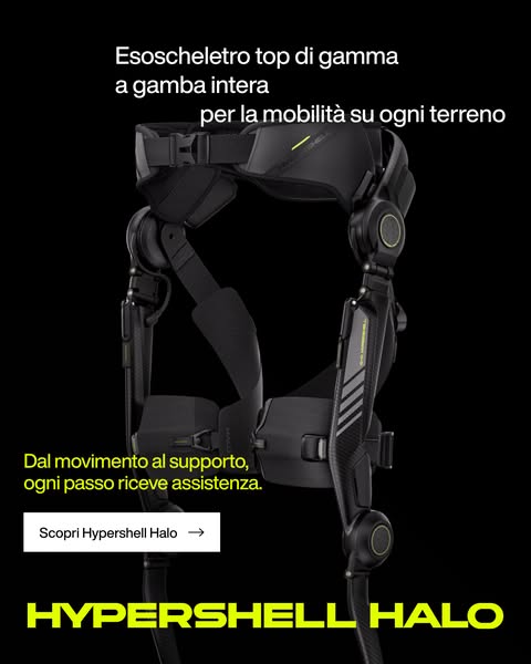 Preordina l’esoscheletro Hypershell HALO | Rendi ogni passo più leggero