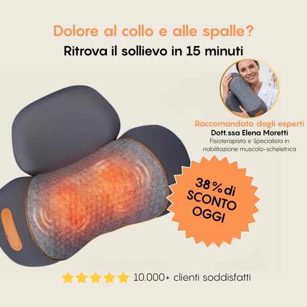 Sollievo dal dolore cervicale