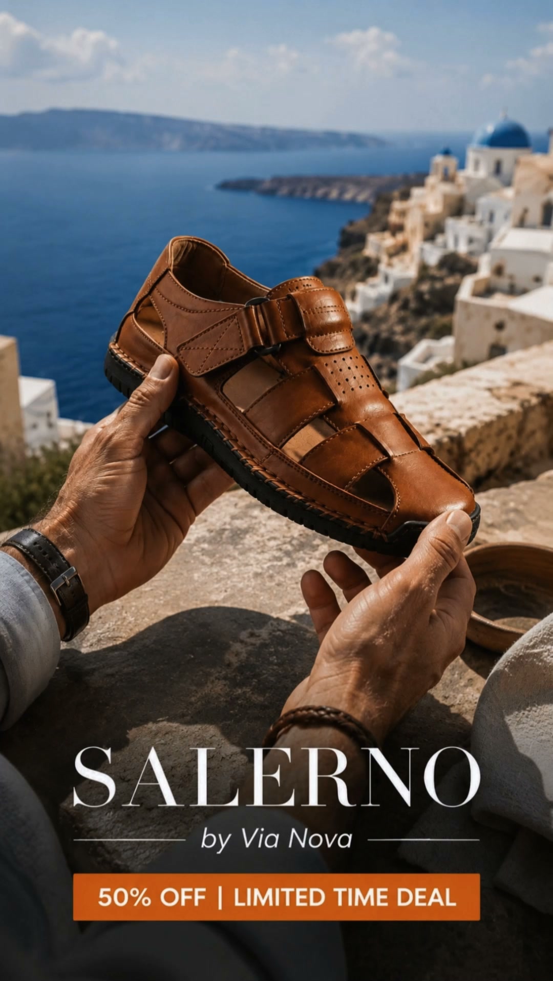 Salerno Fisherman Sandal — A Proper Shoe That Feels Like a Sandal