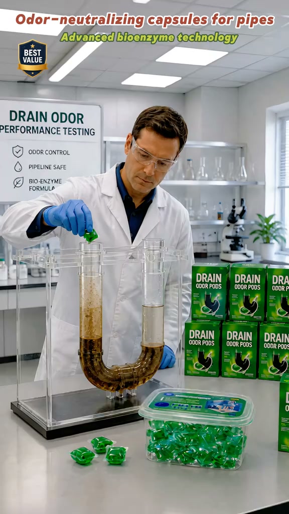 Eliminate Foul Drain Odors Instantly! (50% OFF)