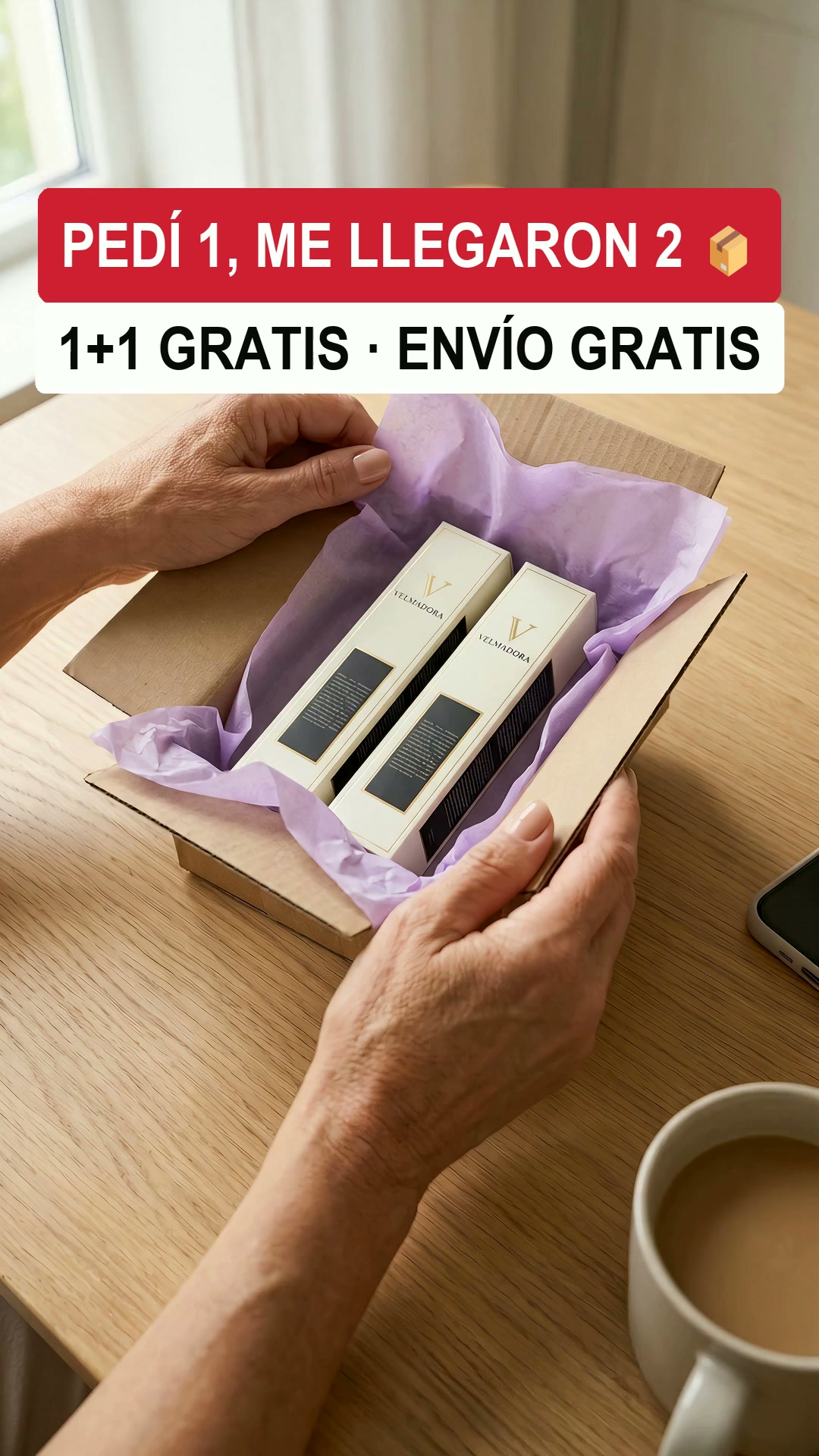 El efecto pestañas postizas, sin pestañas postizas