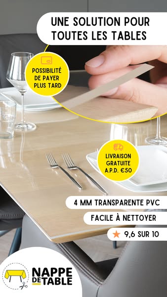 Protéger votre table