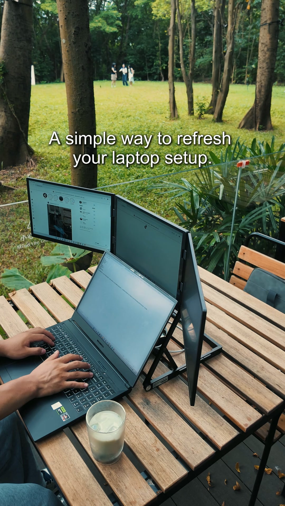 More in View. Less Window Switching.