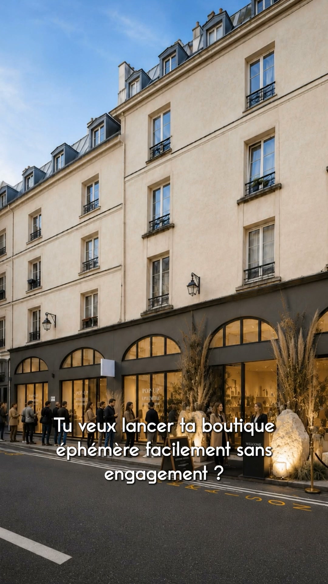 Location Pop-up store à Paris