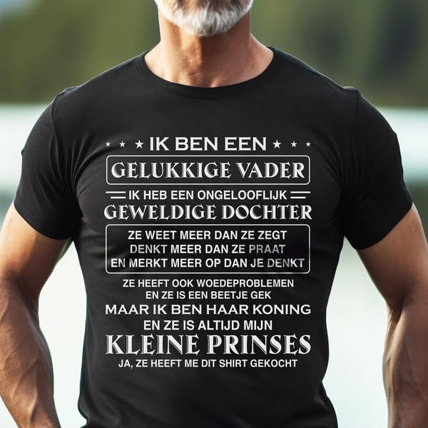 NE - IK BEN EEN GELUKKIGE VADER IK HEB EEN ONGELOOFLIJK GEWELDIGE DOCHTER