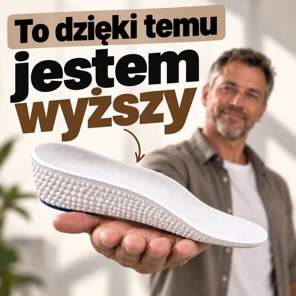 Zyskaj kilka centymetrów w swoich butach