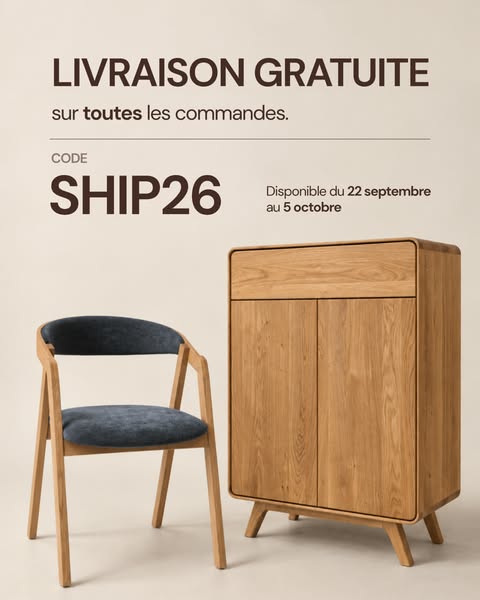 Livraison gratuite avec SHIP26
