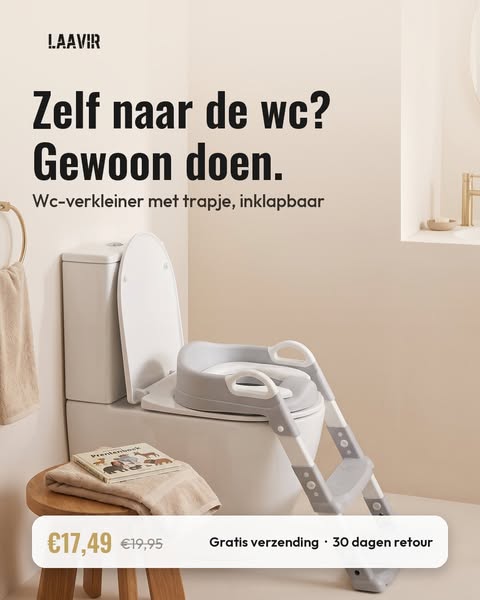 Wc-verkleiner met trapje