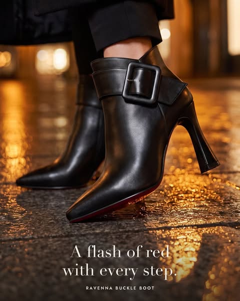 Ravenna Buckle Ankle Boot