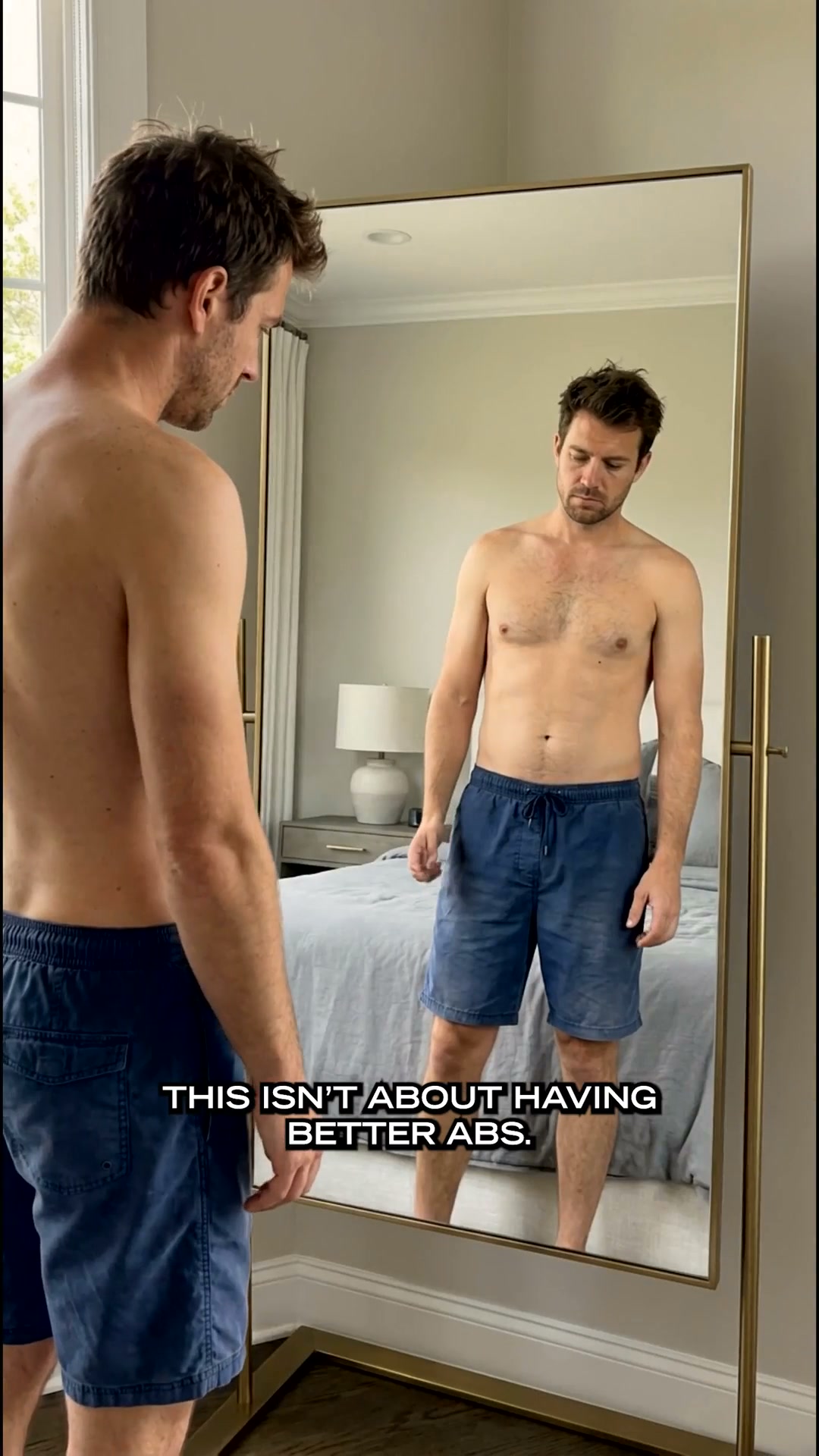 You're in shape. Your swim trunks aren't.