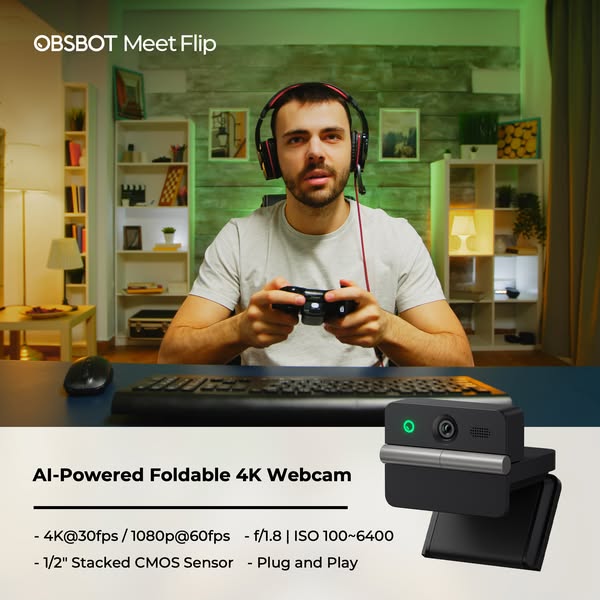 OBSBOT Meet Flip