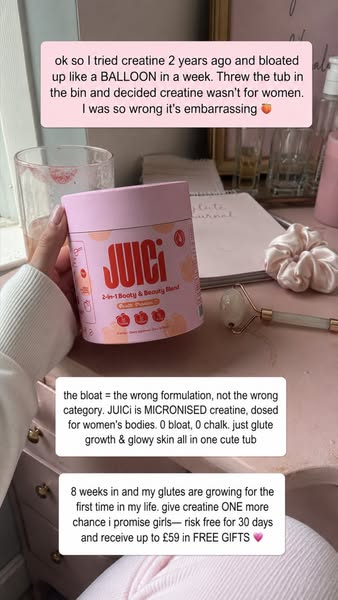 the no-bloat creatine for women