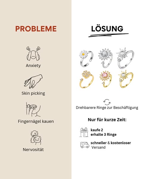 Deine Ringe für unruhige Hände