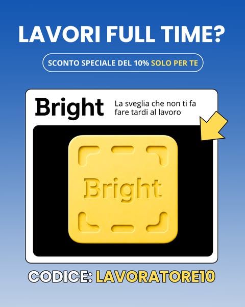 3 motivi per cui Bright fa per te