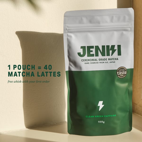 1 Pouch, 40 Matcha Lattes