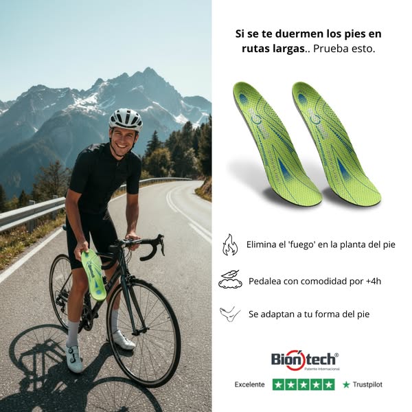 Pedalea sin hormigueo
