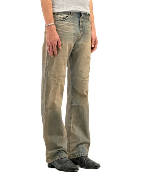 REPAIRED DUST BOOTCUT DENIM