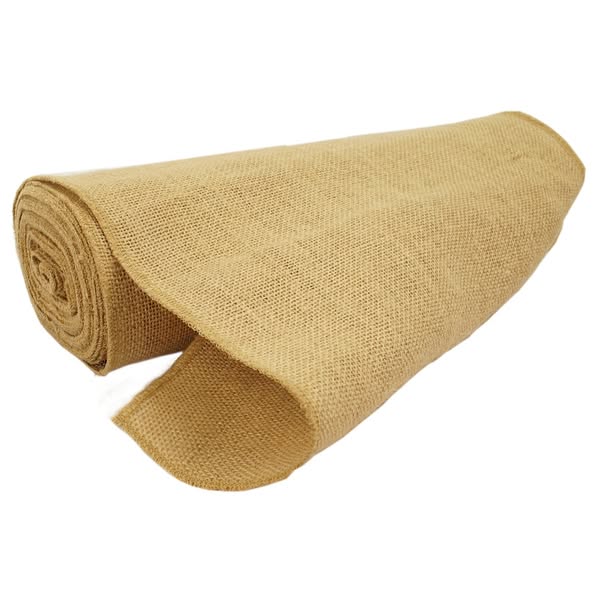 Customized Eco-Friendly Moisture-Absorbent 100% Natural Color Hessian Cloth Bangladesh High Quality Woven Burlap Jute Medium