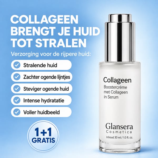 Collageen laat je huid stralen