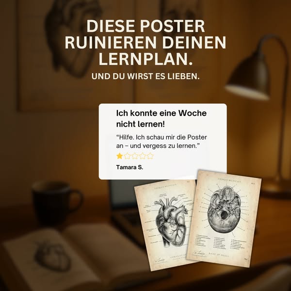 Die 7 meistbestellten Anatomie-Motive