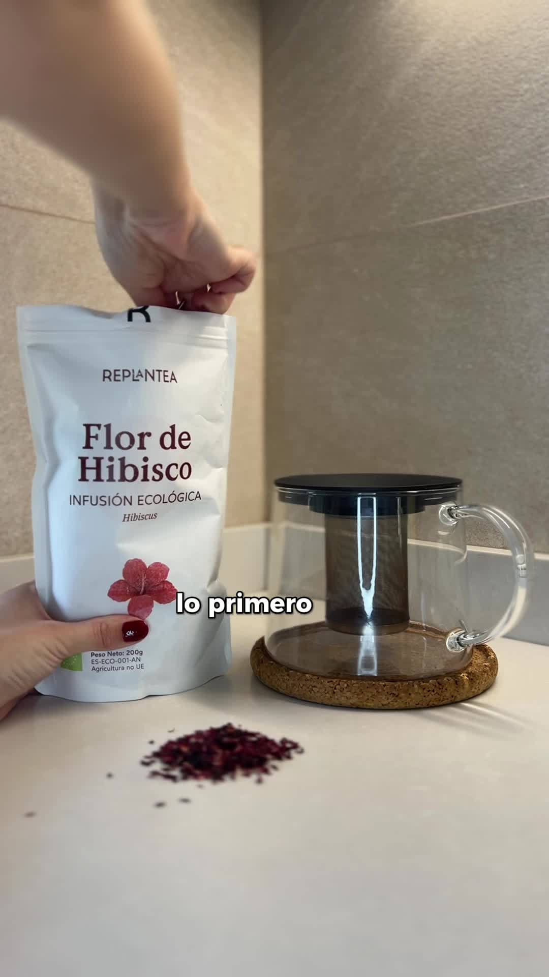 Infusión de Flor de Jamaica Hibisco Ecológica