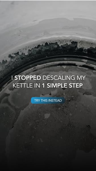 I Stopped Descaling My Kettle in 1 Simple Step