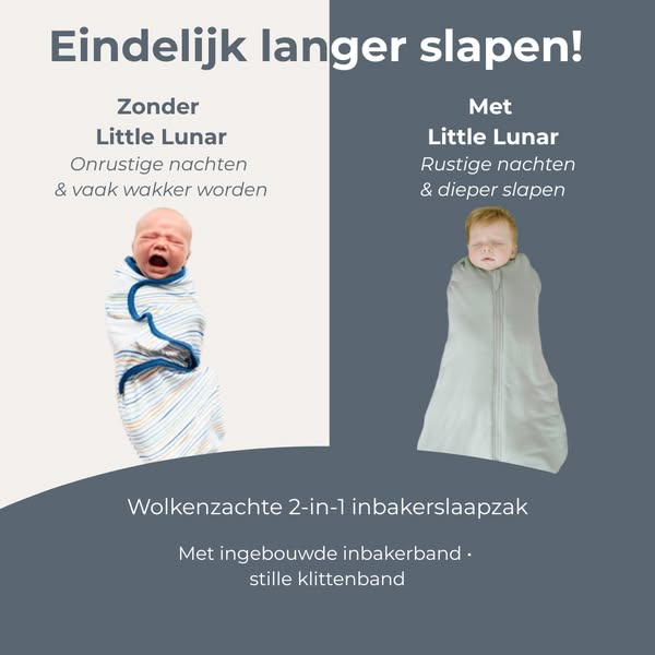 Minder onrust. Meer slaap.