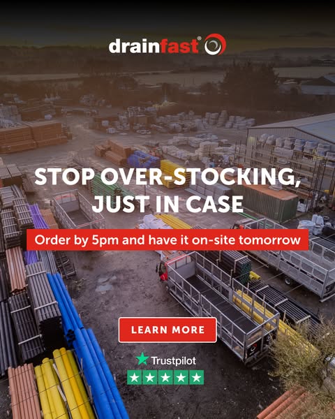 The Drainage Supplier That Moves Fast