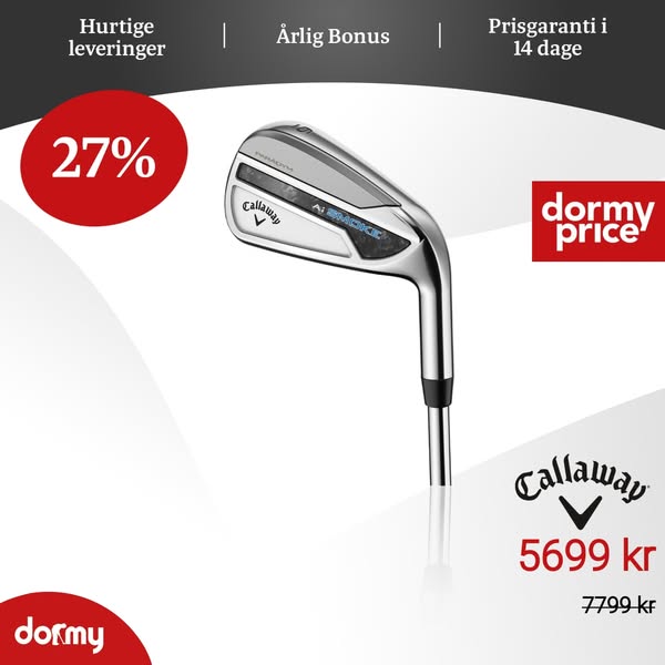 Callaway Paradym Ai Smoke - Stål/Grafit