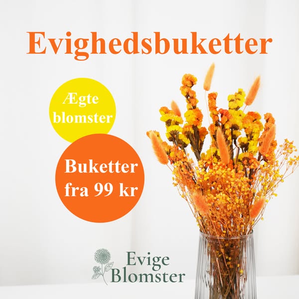 Evighedsbuketter fra 99 kr