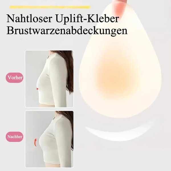 Kaufe 1, erhalte 1 gratis Unsichtbare Brusthebe-Pads - Haut / Geeignet für A/B-Körbchen / Kaufen Sie 1, erhalten Sie 1 gratis – 2 Paar