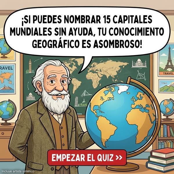 World Capitals Quiz (Spanish)