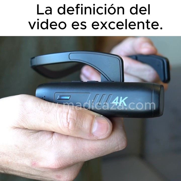 Cámara 4K manos libres — para dentistas