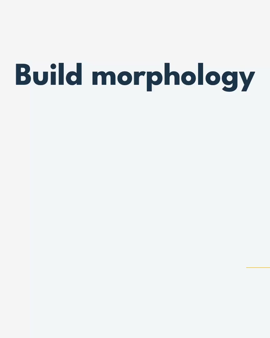 Daily Morphology Practice Made Easy