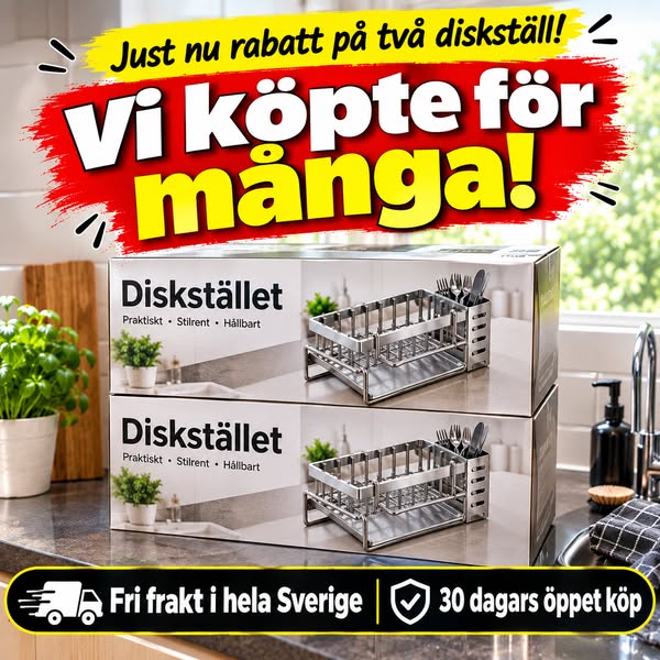 Diskstället - Mindre stök, Renare kök, Enklare vardag