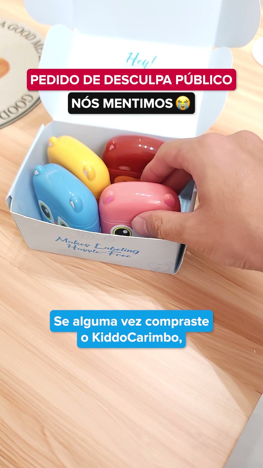 Pare de perder itens na creche