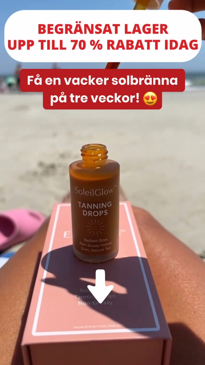 Synligt solbränd hy på bara 3 dagar!