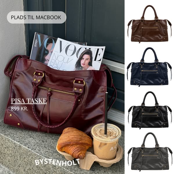 NYHED! Shop Pisa Taske