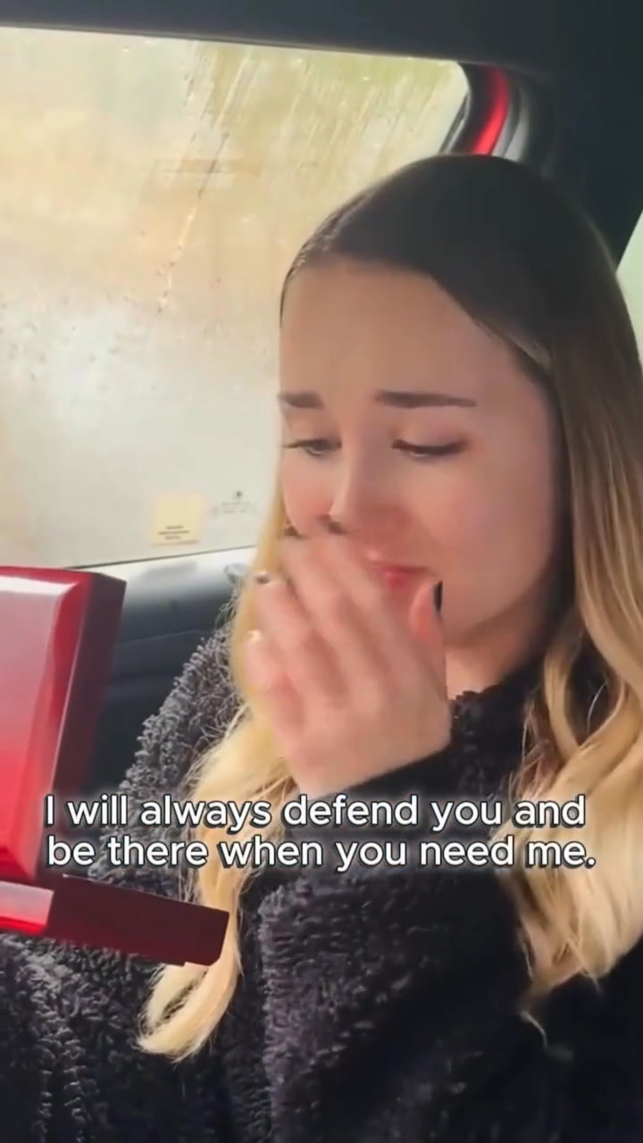 She Couldn't Hold Back Her Tears – Watch Her Reaction!