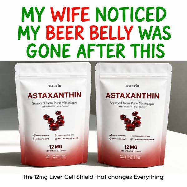 Clinically Dosed Astaxanthin — No Fillers, Just Results