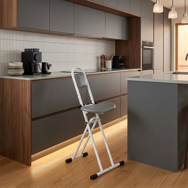 Drive Folding Perching Stool - Height Adjustable