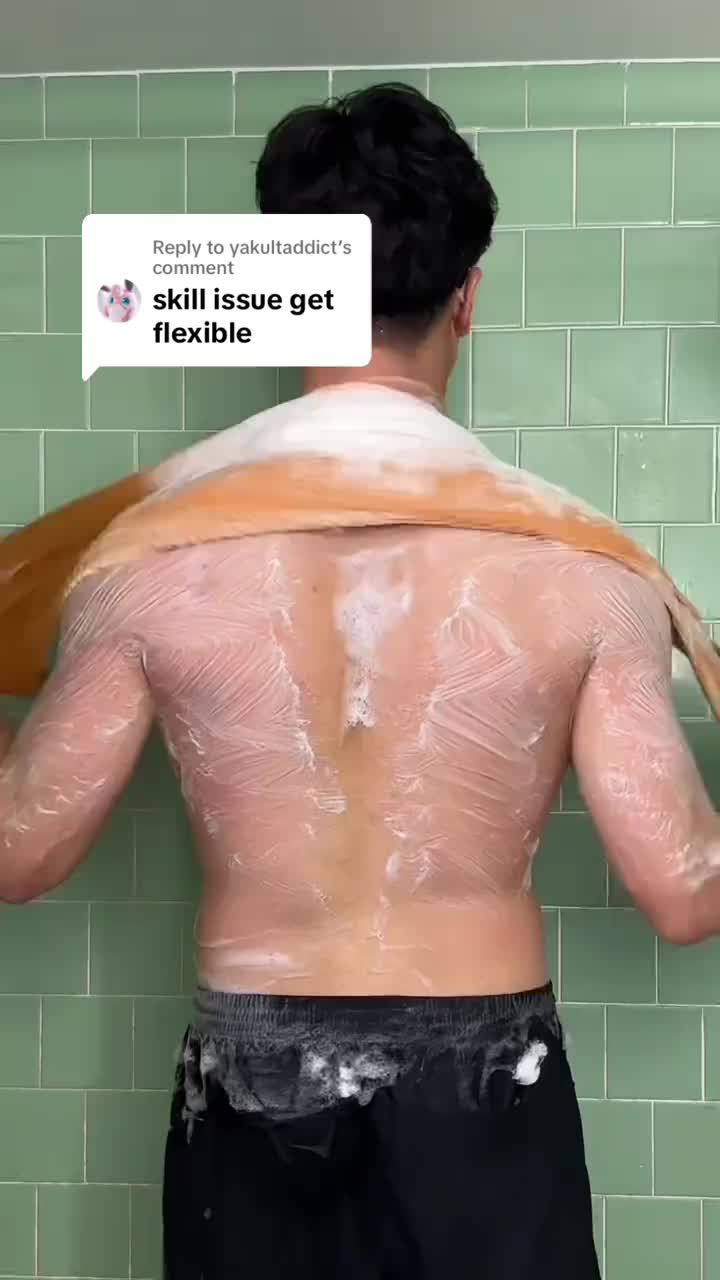 Exfoliating Shower Towel