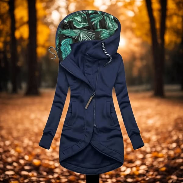 Un cappotto per la pioggia e il freddo